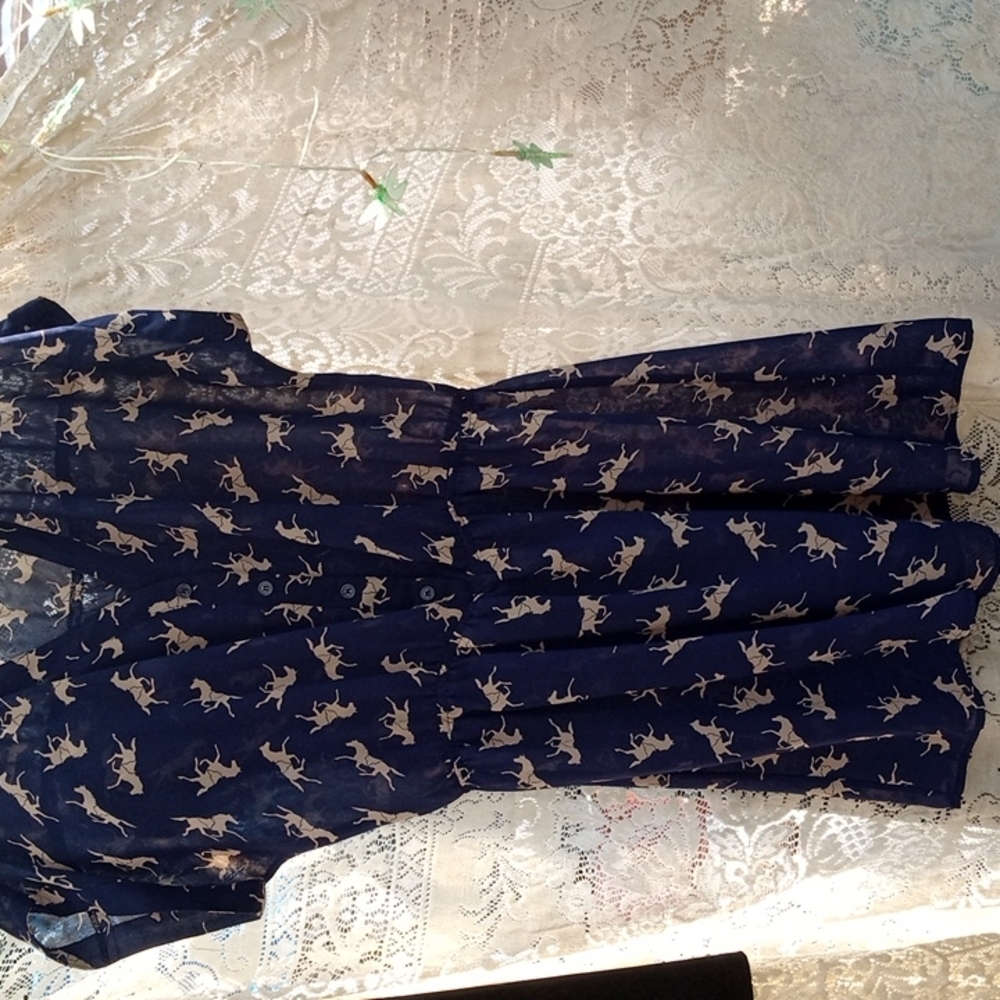 Mimi chica dress with horses L